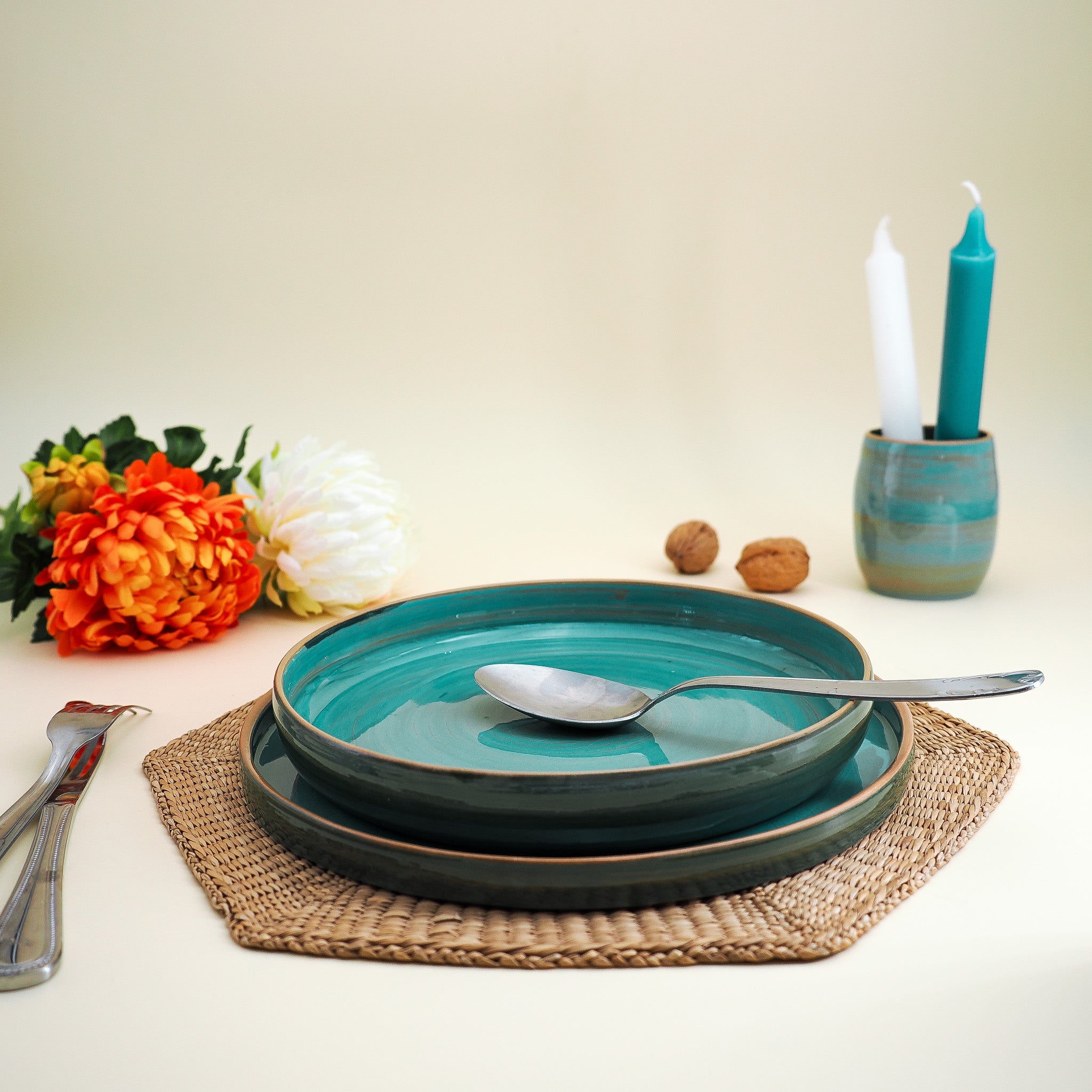 Grande assiette Solstice