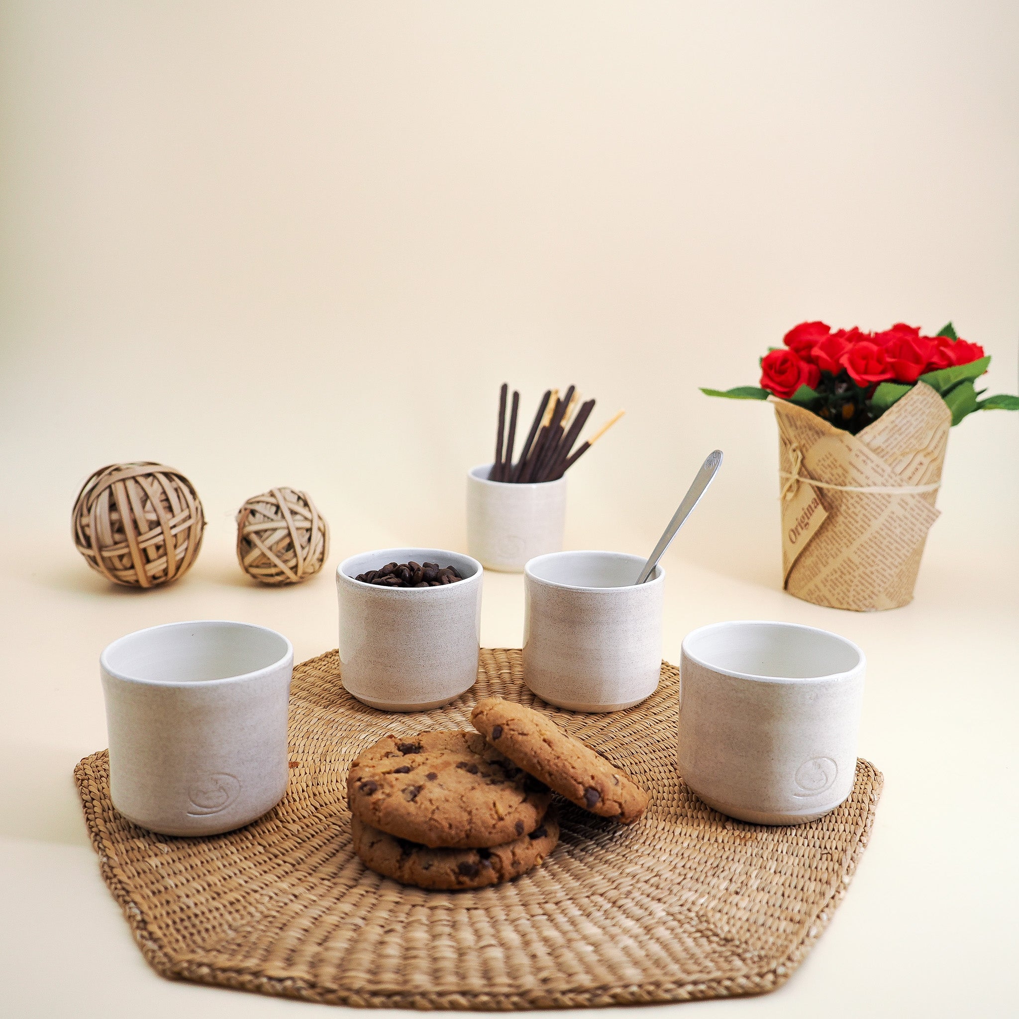Set de 4 - Tasse à expresso Solstice